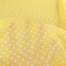 Load image into Gallery viewer, Lightweight Silk Cotton Print Deadstock - Spotty Canary
