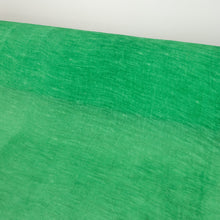 Load image into Gallery viewer, Lightweight Silk Linen Slub Print Deadstock - Minty
