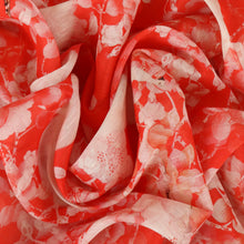 Load image into Gallery viewer, Lightweight Silk Linen Slub Print Deadstock - Peekaboo
