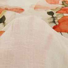 Load image into Gallery viewer, Lightweight Silk Linen Slub Print Deadstock - Bronte
