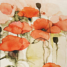 Load image into Gallery viewer, Lightweight Silk Linen Slub Print Deadstock - Bronte
