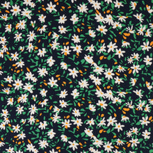 Load image into Gallery viewer, Rayon Challis Print Deadstock - Crazy Daisy
