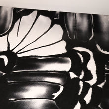 Load image into Gallery viewer, Printed Mesh Deadstock - Black &amp; White Abstract
