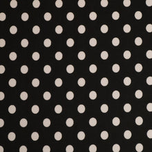 Load image into Gallery viewer, Polka Dot Scuba Stretch Knit - Black &amp; White
