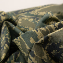 Load image into Gallery viewer, Printed Cotton Drill Deadstock - Digital Camo Army
