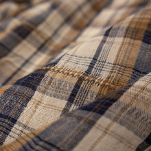 Load image into Gallery viewer, Yarn Dyed Cotton Plaid Voile Deadstock - Charlie Brown
