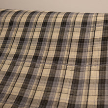 Load image into Gallery viewer, Yarn Dyed Cotton Plaid Voile Deadstock - Charlie Grey
