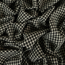 Load image into Gallery viewer, Cotton Crinkle Mini Check - Courtier
