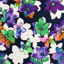 Load image into Gallery viewer, Stretch Cotton Sateen Print - Mandevilla
