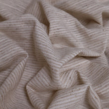 Load image into Gallery viewer, Linen Cotton Self Stripe Knit - Natural
