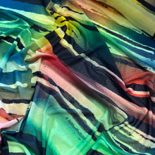 Load image into Gallery viewer, Digital Printed Mesh - Lizard Green
