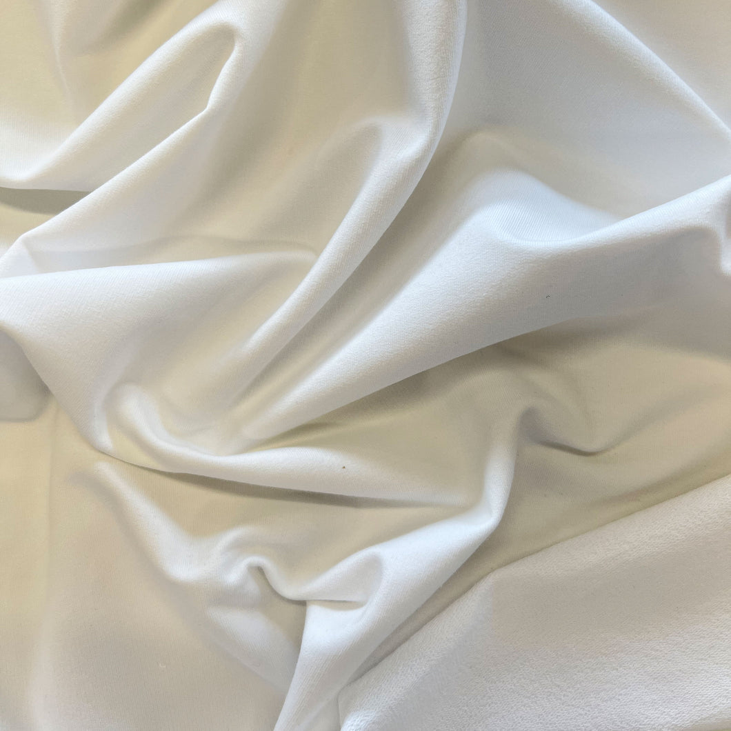Loop Back Sweatshirt Jersey - White