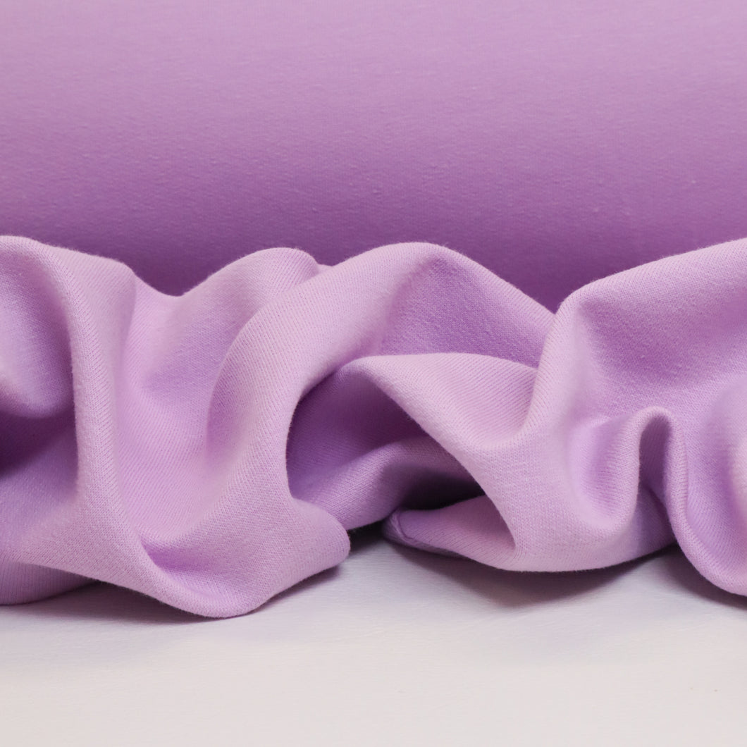 Loop Back Sweatshirt Jersey - Lilac