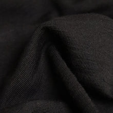 Load image into Gallery viewer, Merino Rib Knit Deadstock - Black
