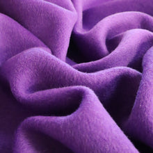 Load image into Gallery viewer, Madame Double-Sided 100% Wool Coating - Purple &amp; Chartreuse
