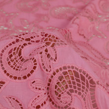 Load image into Gallery viewer, Medina Embroidered Cotton Designer End – Bubblegum
