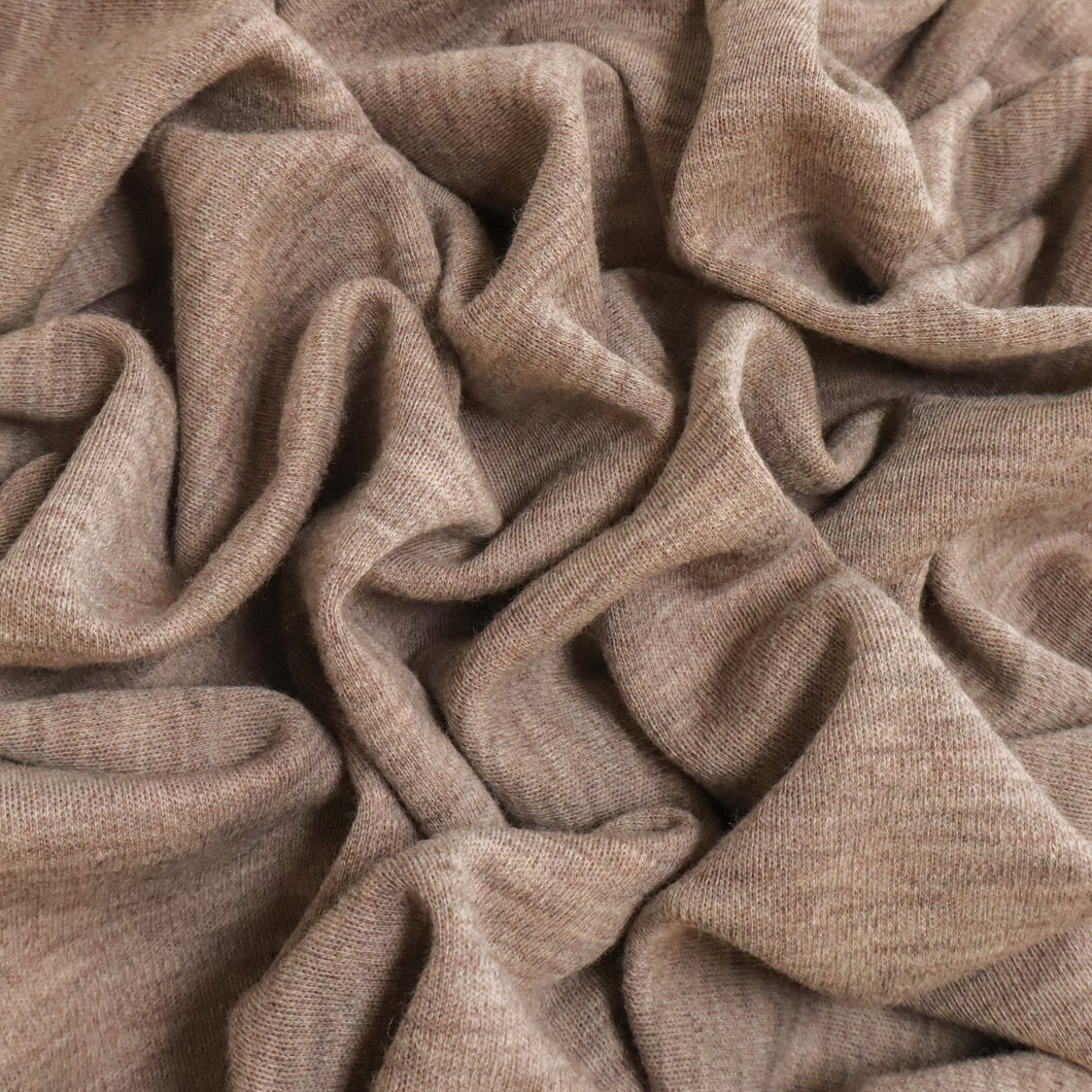 100% Merino Interlock Knit 250gsm - Oat (Sold Out) – Fabric Box