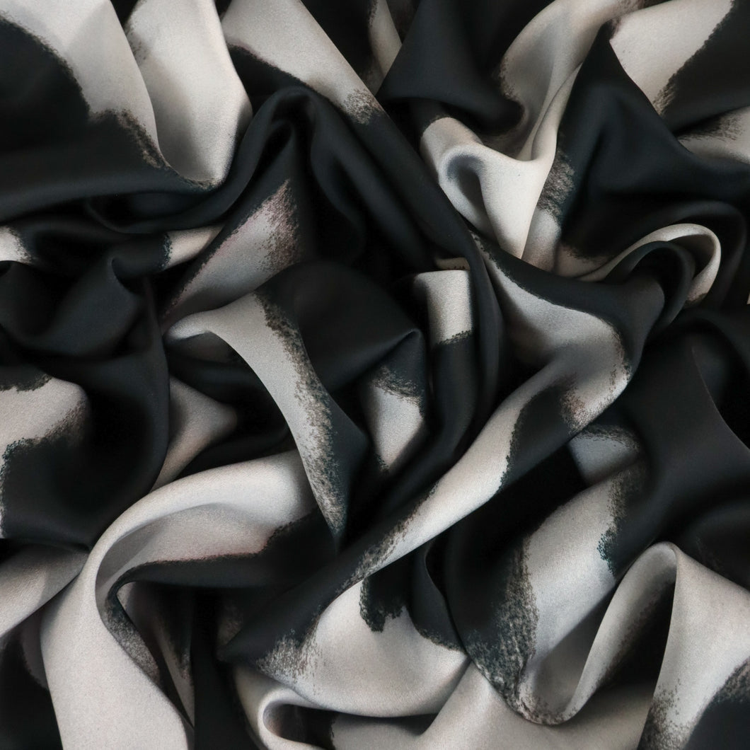 Polyester Printed Satin Deadstock - Money Shot