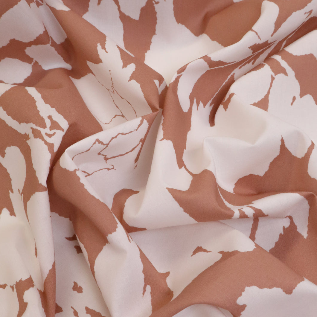 Morning Harvest Printed Cotton - Clay