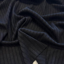 Load image into Gallery viewer, Moxie Wide Rib Knit - Black
