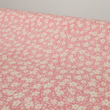 Load image into Gallery viewer, Viscose Petit Floral Print - Pink Lazy Daisy

