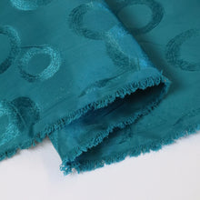 Load image into Gallery viewer, Showerproof Nylon Jacquard Spot Deadstock - Teal
