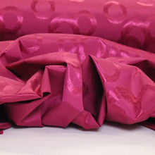Load image into Gallery viewer, Showerproof Nylon Jacquard Spot Deadstock - Hot Pink
