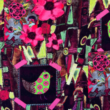 Load image into Gallery viewer, Orlando Cotton Poplin Print - Magenta

