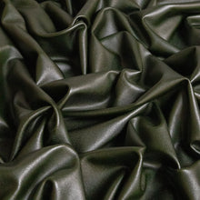 Load image into Gallery viewer, PU Coated Stretch Knit – Khaki
