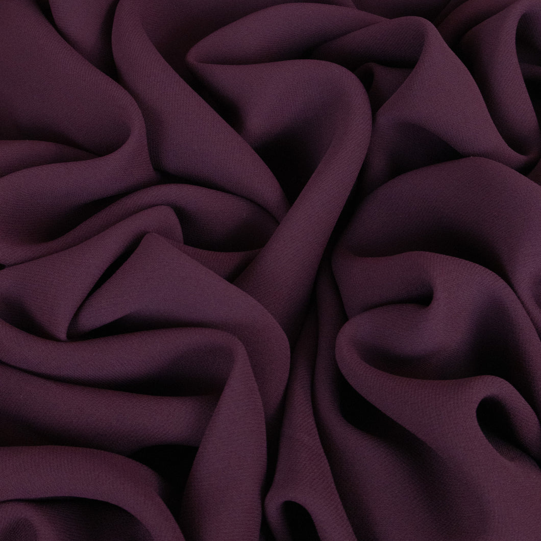 Washed Viscose Crepe Deadstock - Port