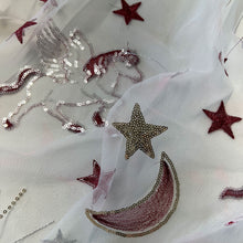 Load image into Gallery viewer, Pegasus Starburst Moon Mesh - Cream
