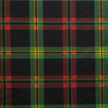 Load image into Gallery viewer, Plaid Cotton Lawn Deadstock - Black, Forest &amp; Red

