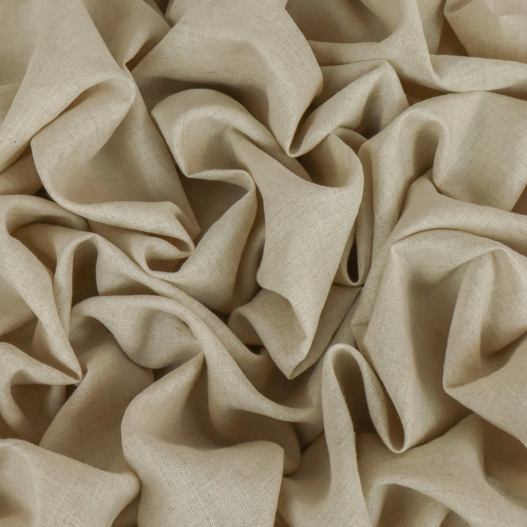 Washed Linen Cotton - Natural