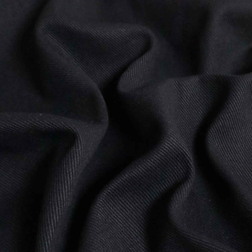 Premium Heavy Weight Cotton Drill - Black