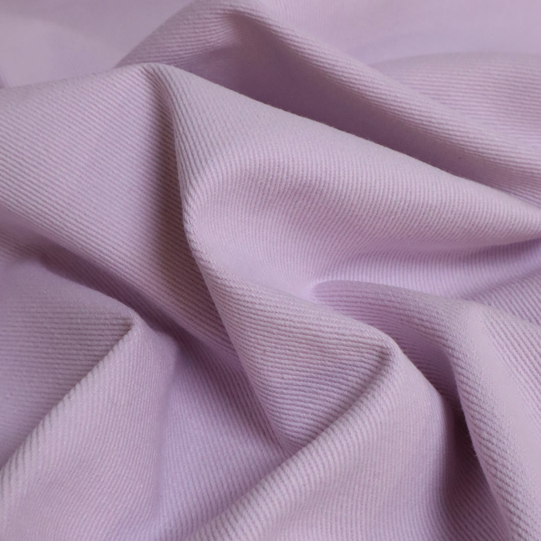 Premium Heavy Weight Cotton Drill - Lilac
