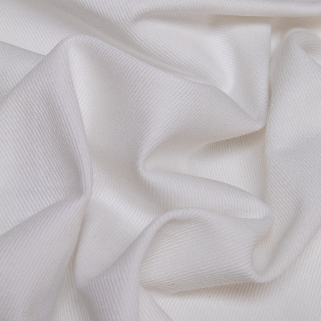 Premium Heavy Weight Cotton Drill - White