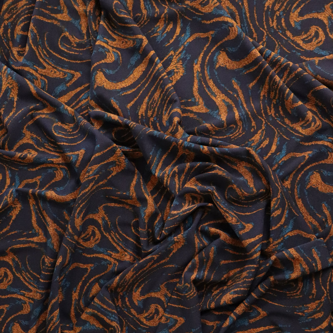 Printed Stretch Knit Deadstock - Cha Cha