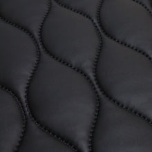 Load image into Gallery viewer, Quilted Pleather &amp; Faux Fur Coating - Black
