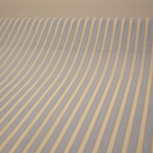 Load image into Gallery viewer, Cotton Linen Lurex Stripe Shirting Deadstock - Sky
