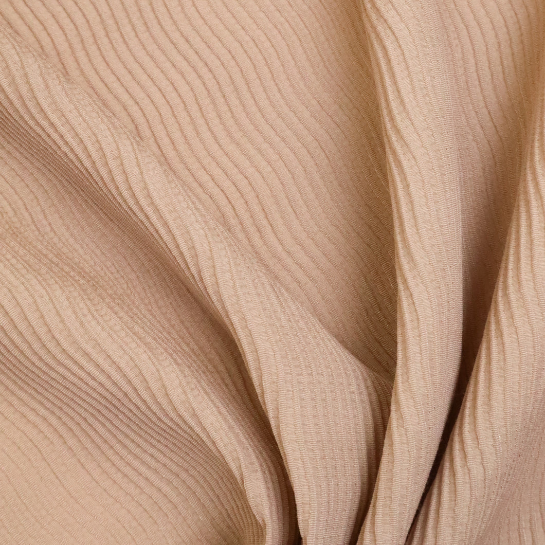 Ribbed Ripple Woven - Beige