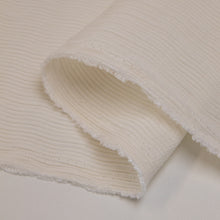 Load image into Gallery viewer, Ribbed Ripple Woven - Cream
