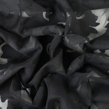 Load image into Gallery viewer, Rockaway Silk Viscose Designer End – Black Burnout
