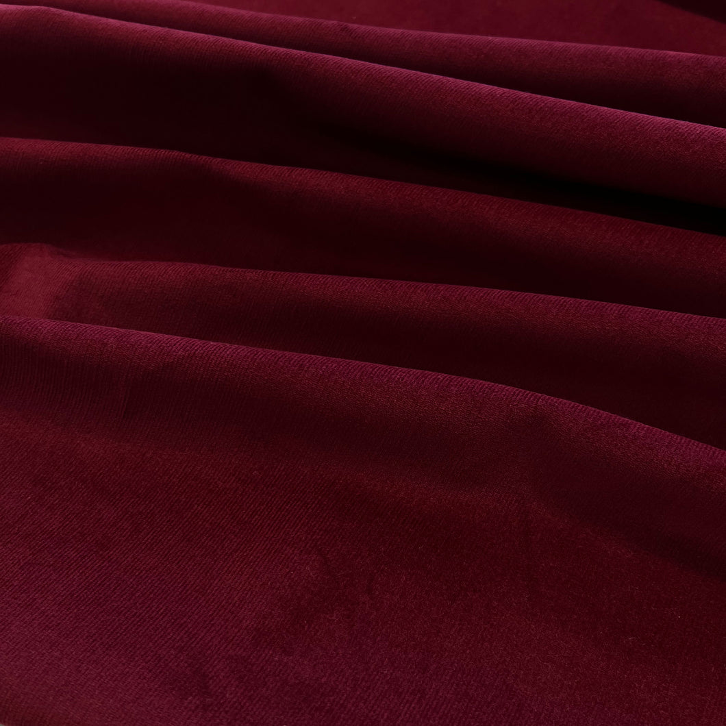 21 Pinwale Stretch Cotton Corduroy - Ruby Tuesday