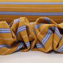 Load image into Gallery viewer, Tosca Striped Rib - Mustard
