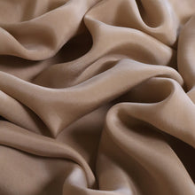 Load image into Gallery viewer, Sandwashed Cupro Satin Twill Deadstock - Dark Chino
