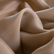 Load image into Gallery viewer, Sandwashed Cupro Satin Twill Deadstock - Dark Chino
