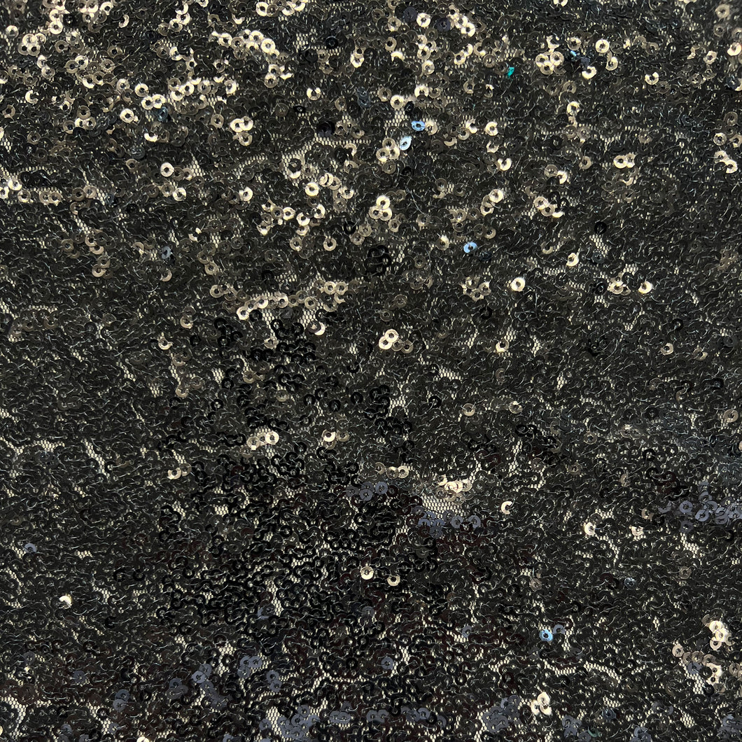 Sequins Deadstock - Shiny Black