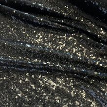 Load image into Gallery viewer, Sequins Deadstock - Shiny Black
