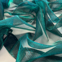 Load image into Gallery viewer, Shot Shimmer Mesh - Emerald
