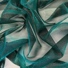Load image into Gallery viewer, Shot Shimmer Mesh - Emerald

